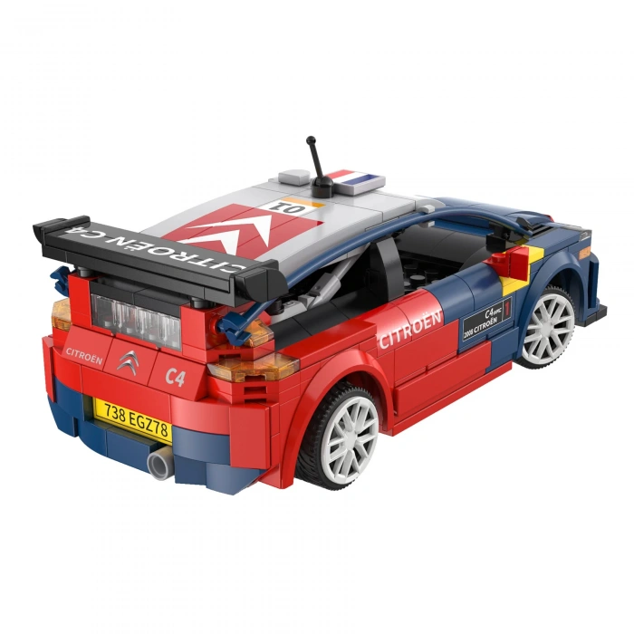 CADA Kumandalı CİTROEN C4 WRC Motorlu Araba Lego - Lego Setleri - CADA Mini Lego - Araba CADA Lego RC Araba