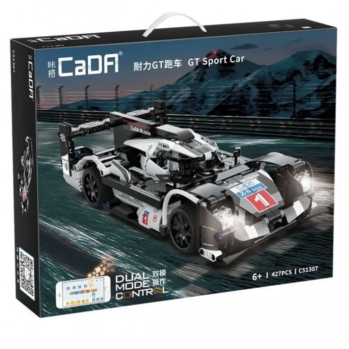 CADA Kumandalı GT Sport Motorlu Araba Lego - Lego Setleri - CADA Mini Lego - Araba CADA Lego RC Araba