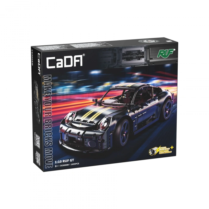 CADA Kumandalı RUF GT 2019 Motorlu Araba Lego - Lego Setleri - CADA Mini Lego - Araba CADA Lego RC Araba