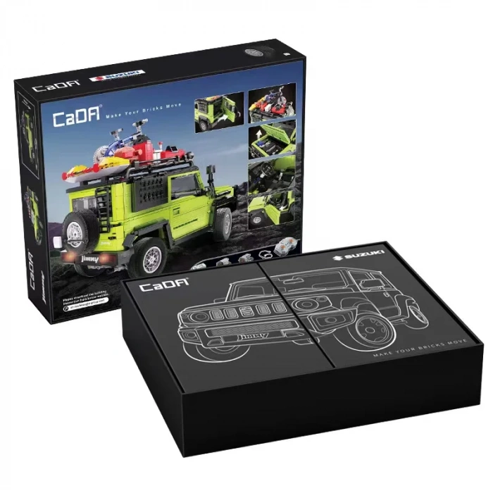CADA Suzuki Jimny Araba Lego - Lego Setleri - CADA Mini Lego - Suzuki Jimny Araba Yarış Arabası