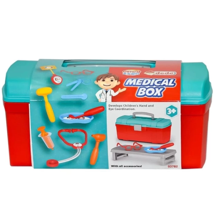 Candy & Ken Medikal Çanta - Doktor Çantası - Doktor Seti - Hasta Oyuncakları