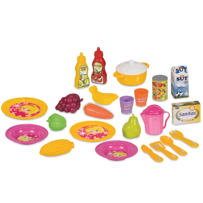Candy & Ken Pazar Arabası - Mutfak Setleri - Ev Oyuncak Setleri