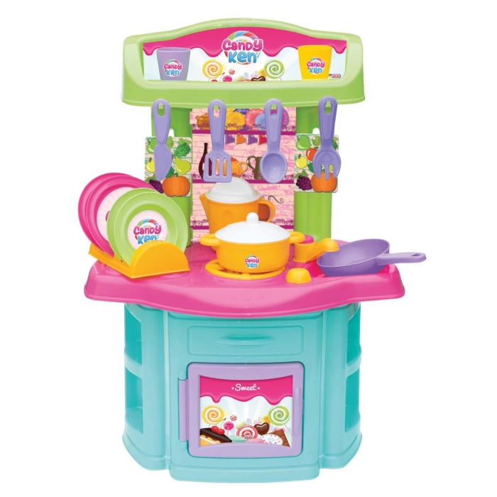 Candy & Ken Şef Mutfak Set - Mutfak Setleri - Ev Oyuncak Setleri