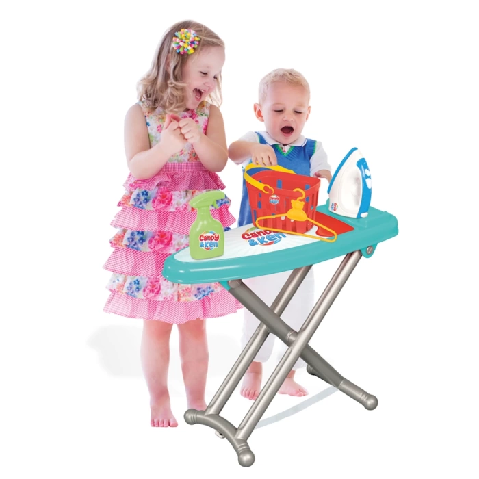 Candy & Ken Ütü Seti - Ev Eşyaları Seti - Ev Oyuncakları Seti
