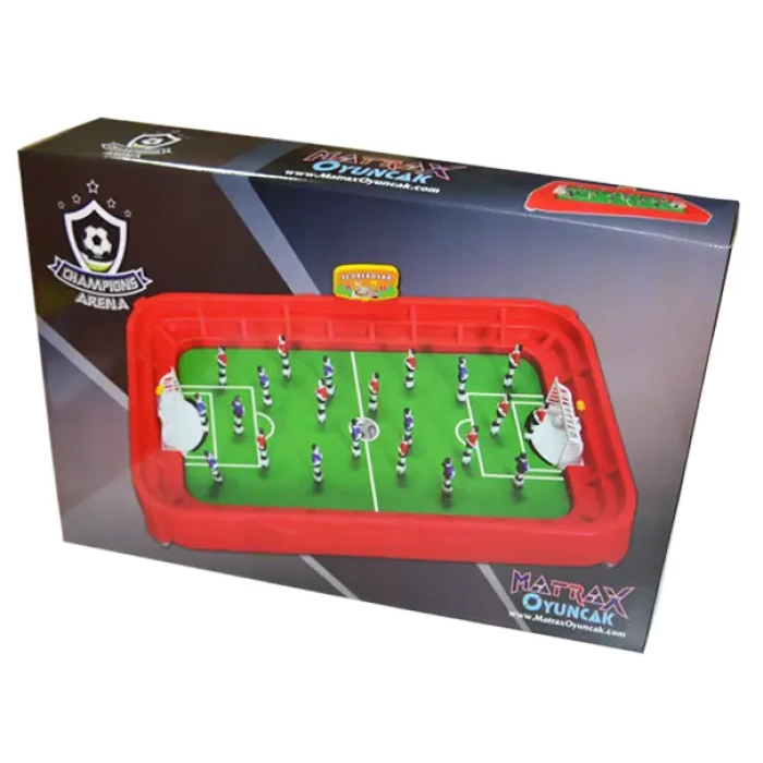 Champions Arena Futbol Oyunu - Futbol Maçı Oyuncak - Futbol Oyuncakları - Top Oyuncak Langırt Setleri - Langırt Oyuncakları - Masa Oyunu