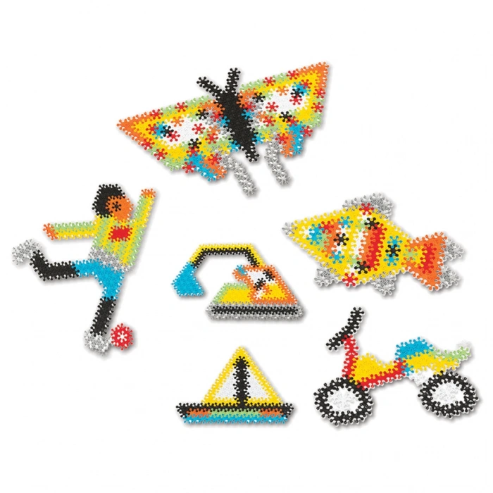 Çiçek Puzzle Lego (500 Parça) - Yıldız Puzzle - Çiçek Bloklar - Çiçek Legolar Oyuncak
