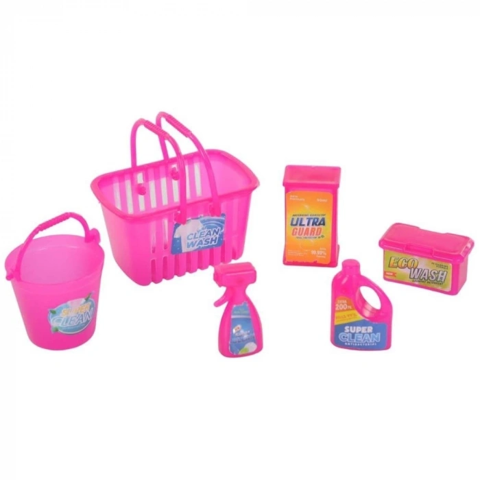 Cindy Doll Lavabo ve Temizlik Seti - Oyuncak Lavabolu Bebek - Barbie Temizlik Seti - Aksesuarlı Lavabo Bebek Oyuncak