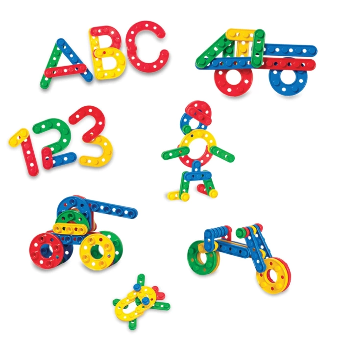 Click Clack Lego (192 Parça) - ClickClack Puzzle - Sök Tak Bloklar - Legolar Oyuncak
