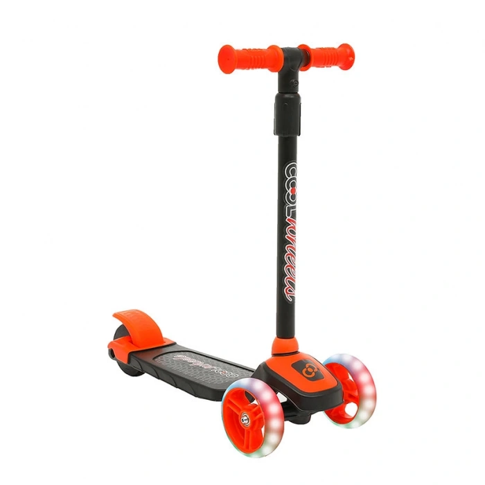 Cool Wheels Turuncu Twist Işıklı 3 Tekerlekli Scooter - Işıklı Scooter - CoolWheels Scooter - Çocuk Scooter - İttir Git