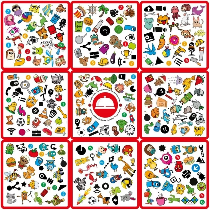 Dedektif Oyunu - Akıl ve Zeka Oyunu - Görsel Dikkat Oyunu - Redka Dedektif Plus Oyunu - Strateji Oyunu