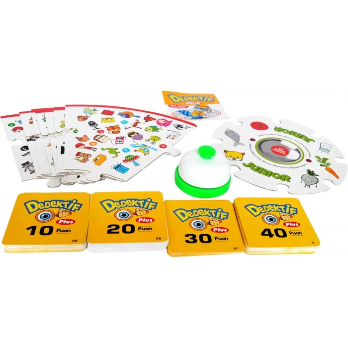 Dedektif Oyunu - Akıl ve Zeka Oyunu - Görsel Dikkat Oyunu - Redka Dedektif Plus Oyunu - Strateji Oyunu