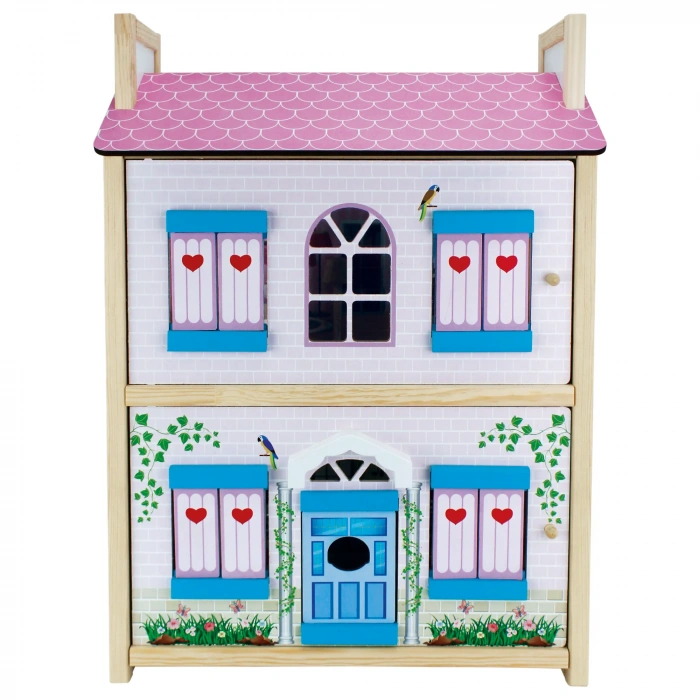 Delüx Kapaklı Ahşap Oyun Evi - Ahşap Tatil Evi - Kapaklı Oyun Evi - Ahşap Ev - Ahşap Oyun Evi