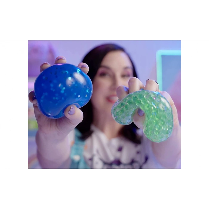 Doctor Squish Maker Station, Parlak Simli Sukuşi Yapım Seti - Slime Yapma Seti - Doktor Sukuşi - Sukuşi Yap Oyuncak