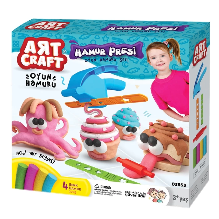 El Presi Oyun Hamur Seti 200 Gr. - Oyun Hamuru Seti - Hamur Setleri - Hamur Kalıpları