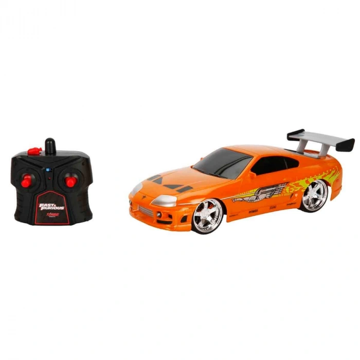 Fast & Furious Brian’s Toyota Supra 1:16 USB Şarjlı Uzaktan Kumandalı Araba - Kumandalı Araç - R/C Araba