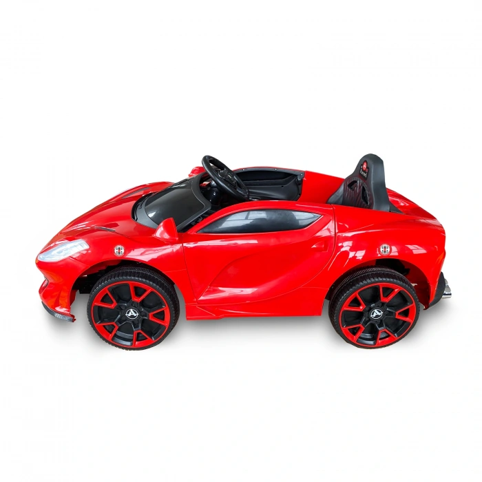 Favori GT Kırmızı Uzaktan Kumandalı 4X2 12 Volt Akülü Araba - RC Ferrari Akülü Araba