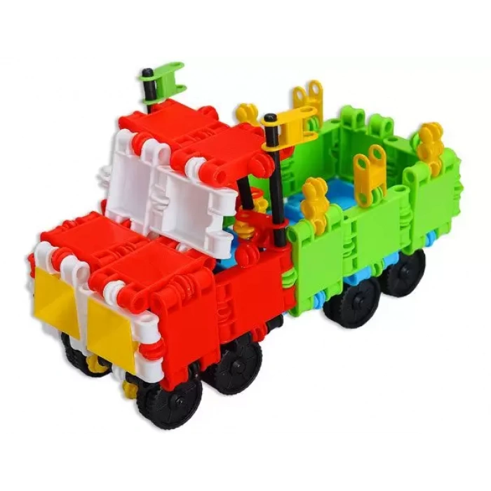 Flexy Tangles Blok Oyunu 150 Parça - Oyuncak Lego Seti - Birbirine Geçmeli STEM Lego Seti - Eğitici Oyuncak