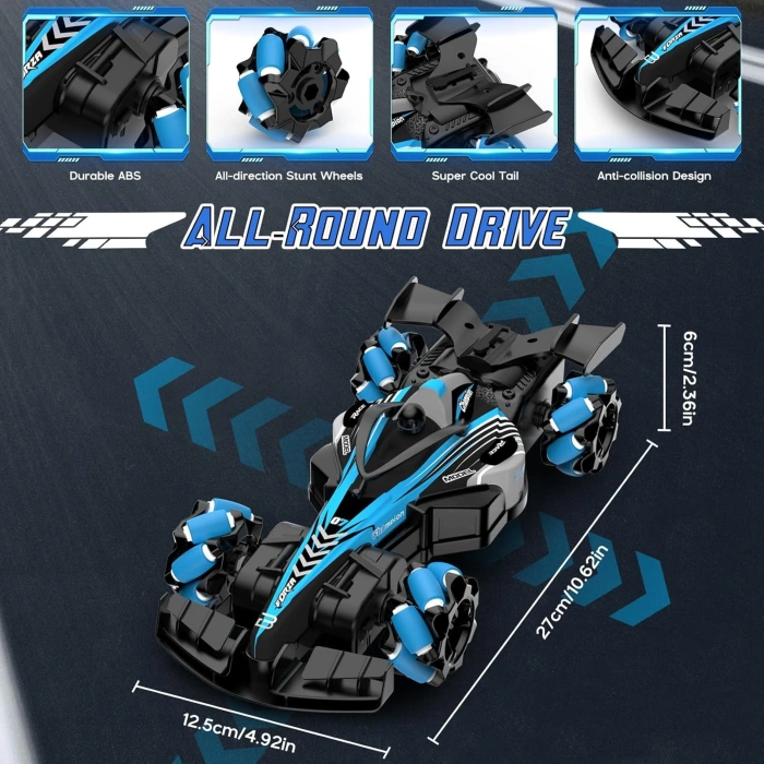 Forza 9 Spray Racing Car - Uzaktan Kumandalı Buharlı Işıklı Forza Araba Yeni Nesil Araba