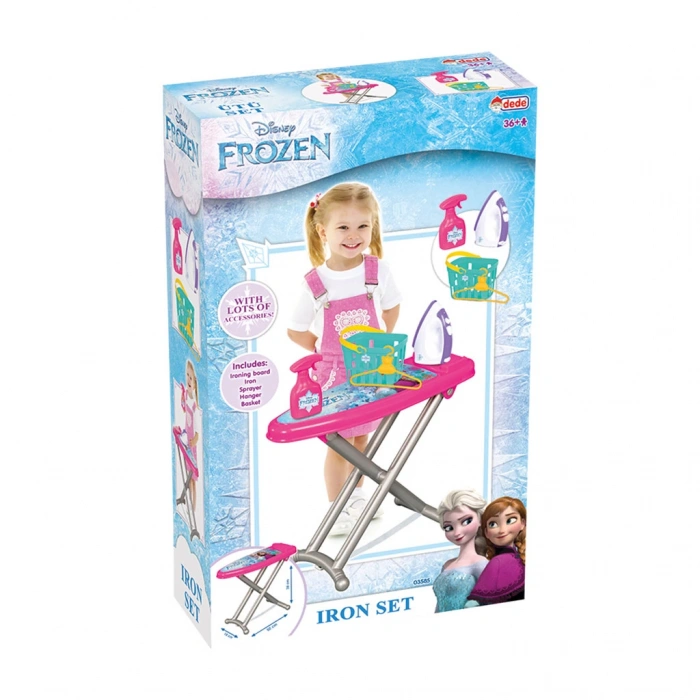 Frozen Ütü Seti - Ev Eşyaları Seti - Ev Oyuncakları Seti - Ütü Oyuncak