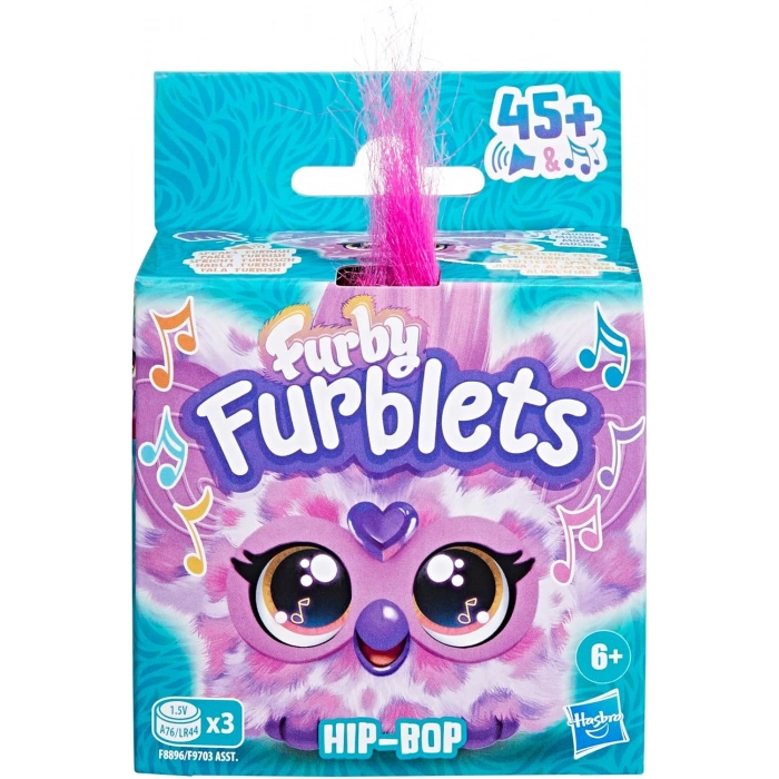 Furby Furblet İnteraktif Peluş Hip-Bop Oyuncak - Furby Peluşu - Furby Oyuncak Peluş - Konuşan Furby Oyuncak