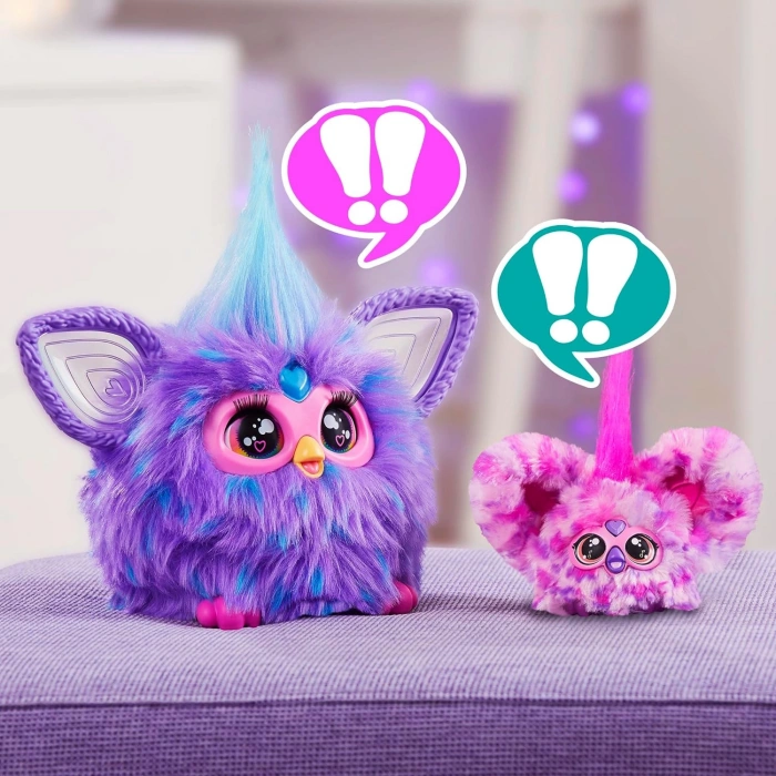 Furby Furblet İnteraktif Peluş Hip-Bop Oyuncak - Furby Peluşu - Furby Oyuncak Peluş - Konuşan Furby Oyuncak