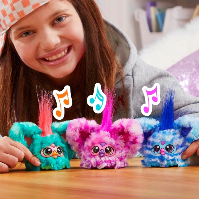 Furby Furblet İnteraktif Peluş Mello-Nee Oyuncak - Furby Peluşu - Furby Oyuncak Peluş - Konuşan Furby Oyuncak
