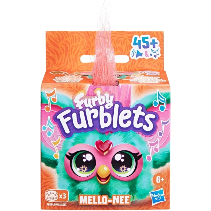 Furby Furblet İnteraktif Peluş Mello-Nee Oyuncak - Furby Peluşu - Furby Oyuncak Peluş - Konuşan Furby Oyuncak