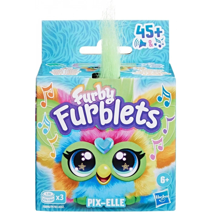 Furby Furblet İnteraktif Peluş Pix-Elle Oyuncak - Furby Peluşu - Furby Oyuncak Peluş - Konuşan Furby Oyuncak