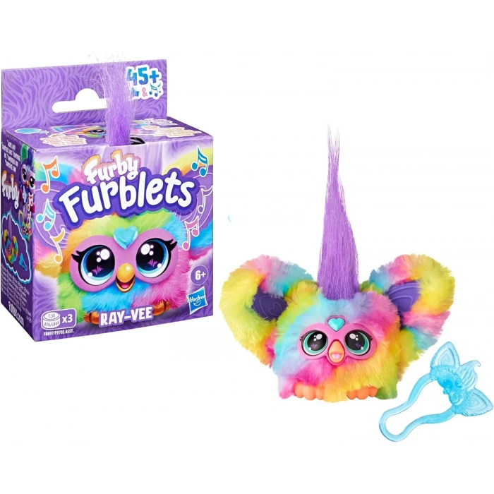Furby Furblet İnteraktif Peluş Ray-Vee Oyuncak - Furby Peluşu - Furby Oyuncak Peluş - Konuşan Furby Oyuncak