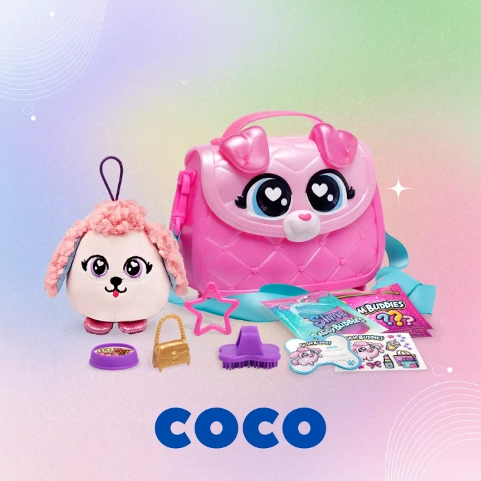 Glam Buddies Sürpriz Köpek Yavrusu - Süpriz Köpek Yavrusu - Peluş Glam Buddies - Puppy Purse