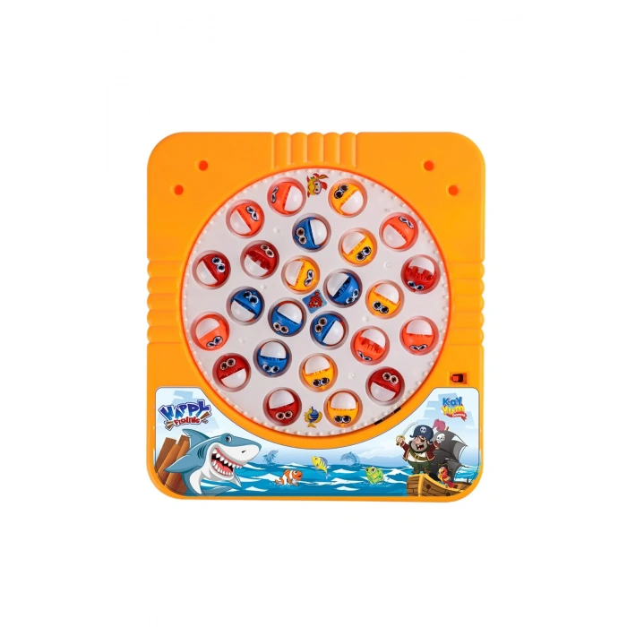 Happy Fishing Pilli Balık Oyunu - Pilli Müzikli Balık Tutma Oyunu - Baby Shark Şarkılı Eğitici Balık Yakalama Oyunu