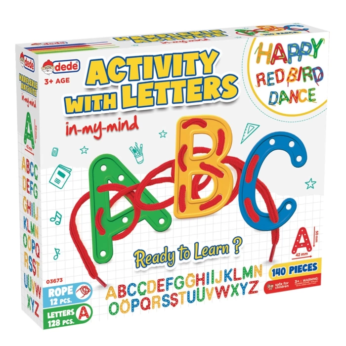 Harflerle Aktivite Oyunu - Lego Setleri - Alfabe Oyunu - Şekilli Lego