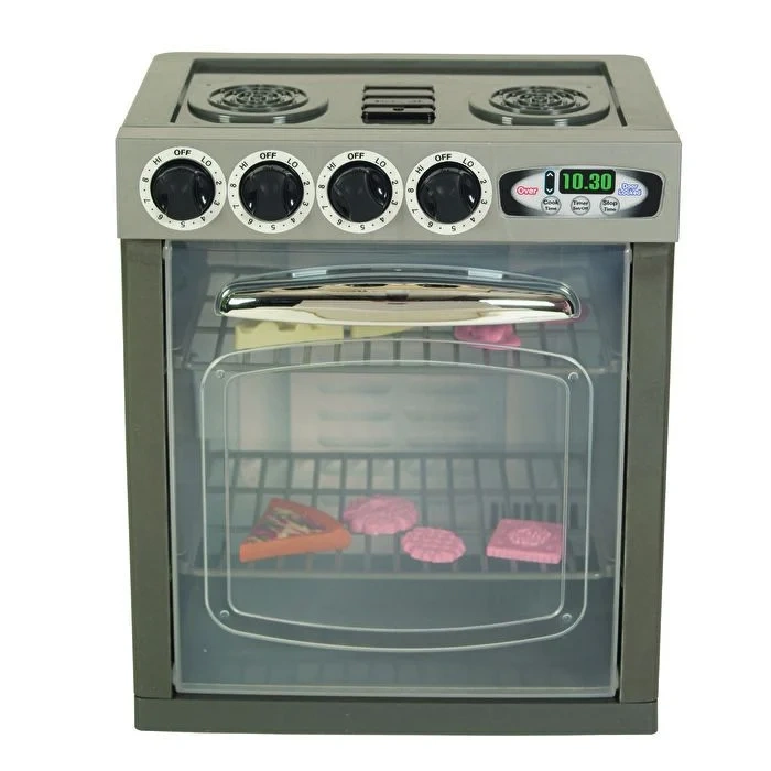 İnteraktif Fırın Oyun Seti 15 Parça - Orijinal Fırın Makinesi - Çalışan Fırın Seti - Pilli Fırın Eşyası