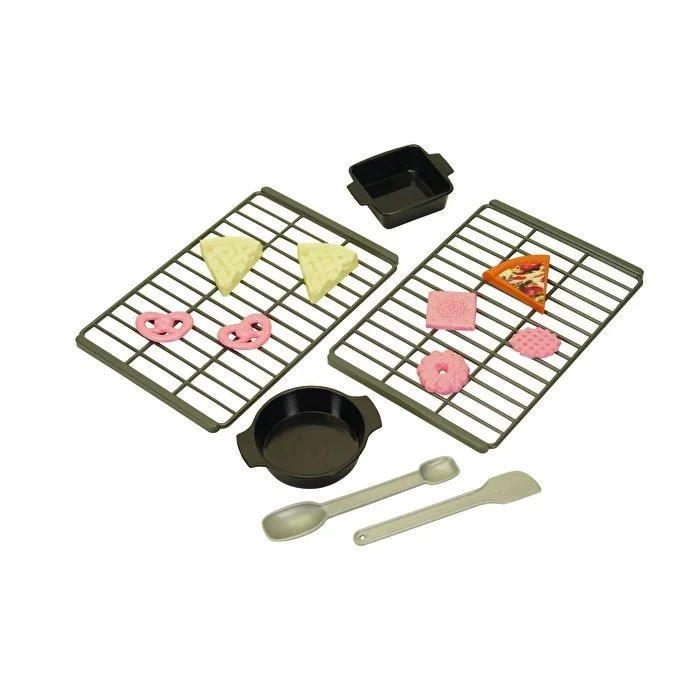 İnteraktif Fırın Oyun Seti 15 Parça - Orijinal Fırın Makinesi - Çalışan Fırın Seti - Pilli Fırın Eşyası