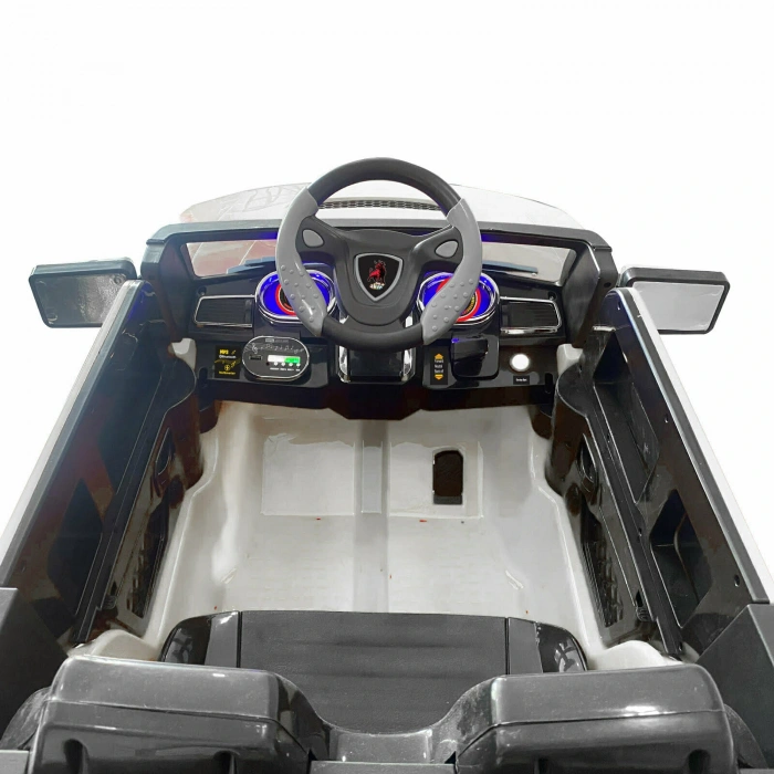 İznik Beyaz Uzaktan Kumandalı 4X2 12 Volt Akülü Araba - RC Jeep Akülü Araba