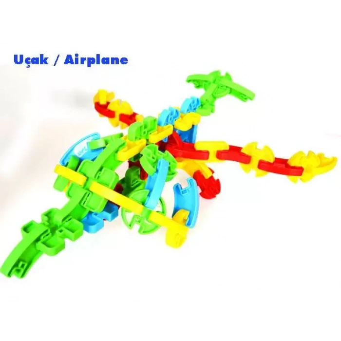 Joesy Eğitici Blok Oyunu 600 Parça - Oyuncak Lego Seti - Birbirine Geçmeli STEM Lego Seti - Eğitici Oyuncak