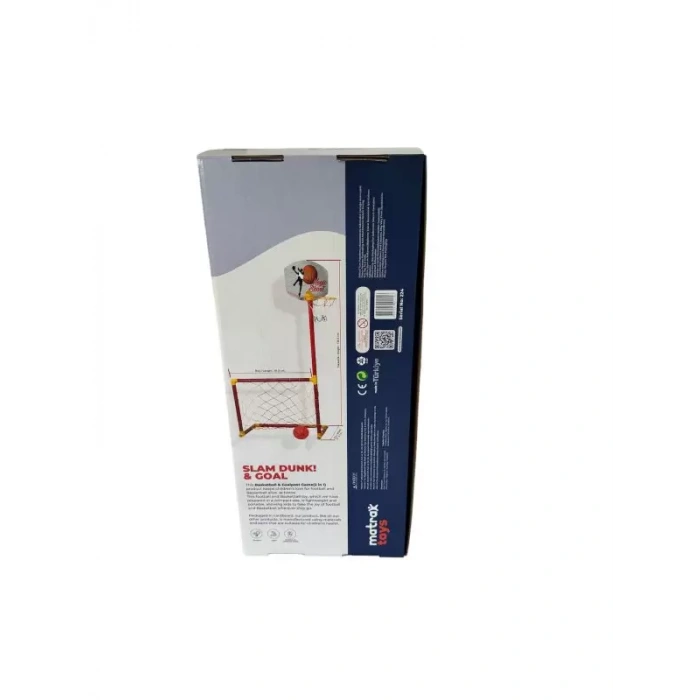 Kale ve Pota Seti - Futbol Kalesi ve Basketbol Potası Oyunu - Basket Atma Oyunu Basketbol Maçı - Futbol Kale Maçı