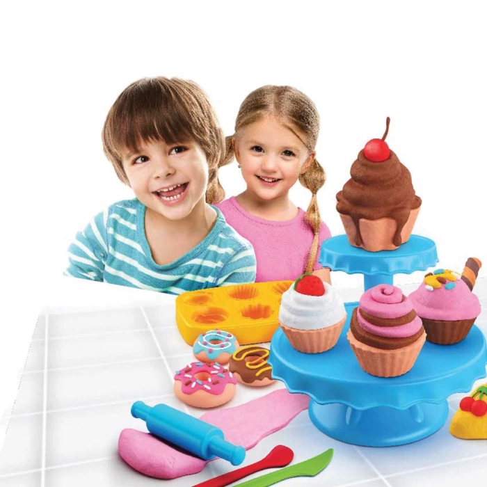 Kapkek Oyun Hamur Seti 224 Gr. - Oyun Hamuru Seti - Hamur Setleri - Kap Kek Hamur Seti - Pasta Hamur