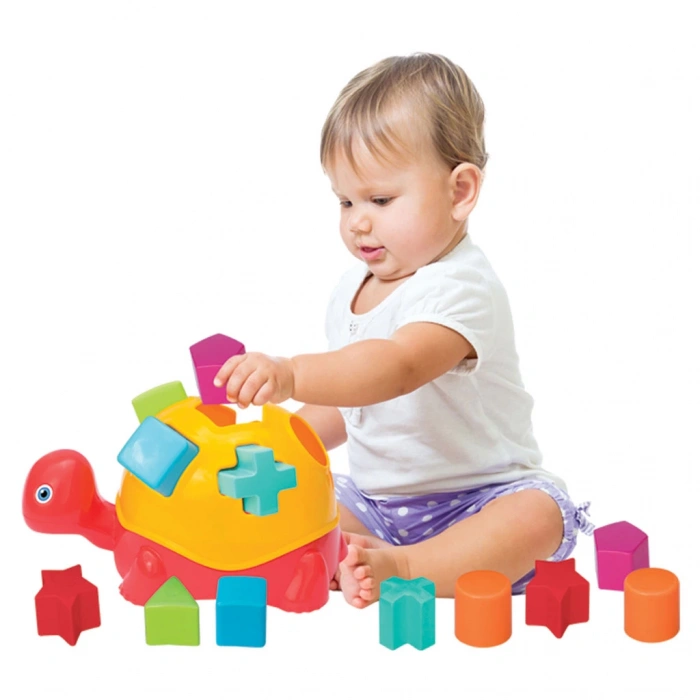 Kaplumbağa Bul-Tak - Bultak Lego - Bebek Oyuncağı - Şekil Takmaca