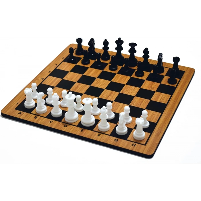 Klasik Ahşap Satranç Oyunu - Akıl ve Zeka Oyunu - Satranç Oyunu - Redka Satranç Oyunu - Strateji Oyunu