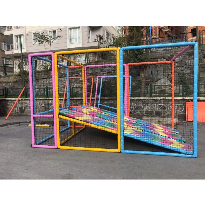 Roller Kaydırak Tekli - Soft Play Top Havuzu Çocuk Oyun Alanı - Sünger Oyun Alanı