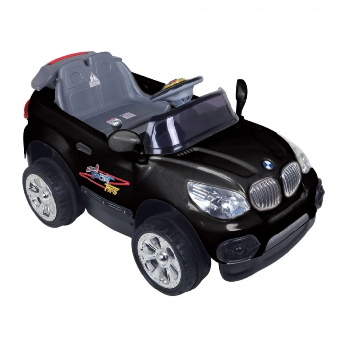 Kumandalı BMW Akülü Araba Siyah - Kumandalı 12 Volt Tek Kişilik Akülü Araba Akülü JEEP - TX5 Sport Akülü Araba