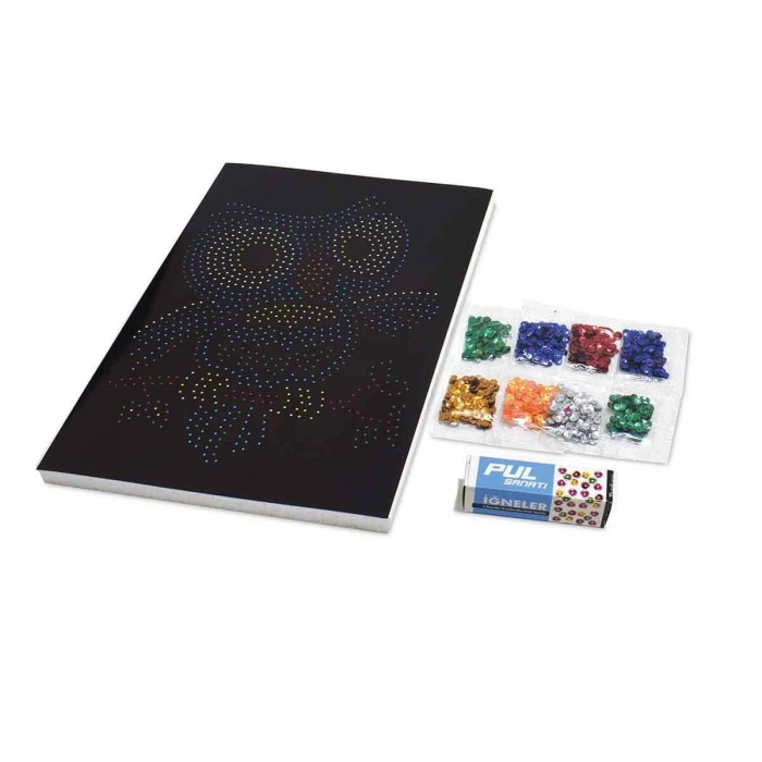 Kumtoys Pul Sanatı Hobi Seti- Sanat Seti - Pul Nakış Setleri - Pul ile Resim Seti