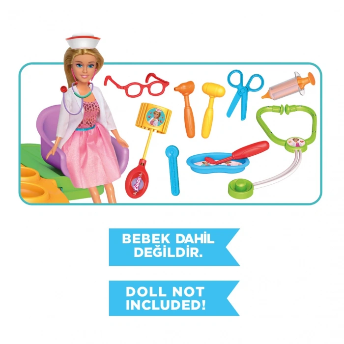 Lindanın Doktor Set Sırt Çantası - Doktor Setleri - Doktor Oyuncak Seti - Doktor Gereçleri