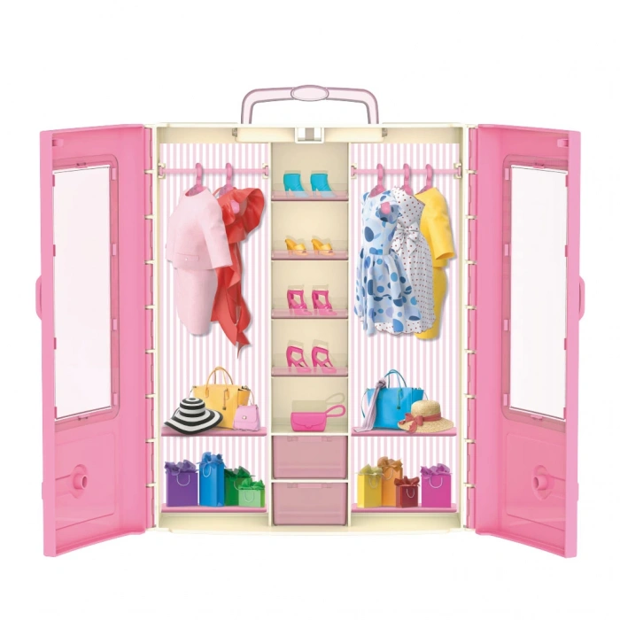 Lindanın Gardırobu - Barbie Dolap - Barbie Giysi Dolabı - Barbie Gardırop - Barbienin Kıyafet Dolap - Gardrop - Lindanın Gardrobu