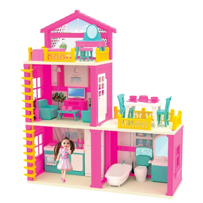 Lolanın Düşler Evi - Ev Oyuncak - Lolanın Düşler Ev Seti - Barbie Ev Seti