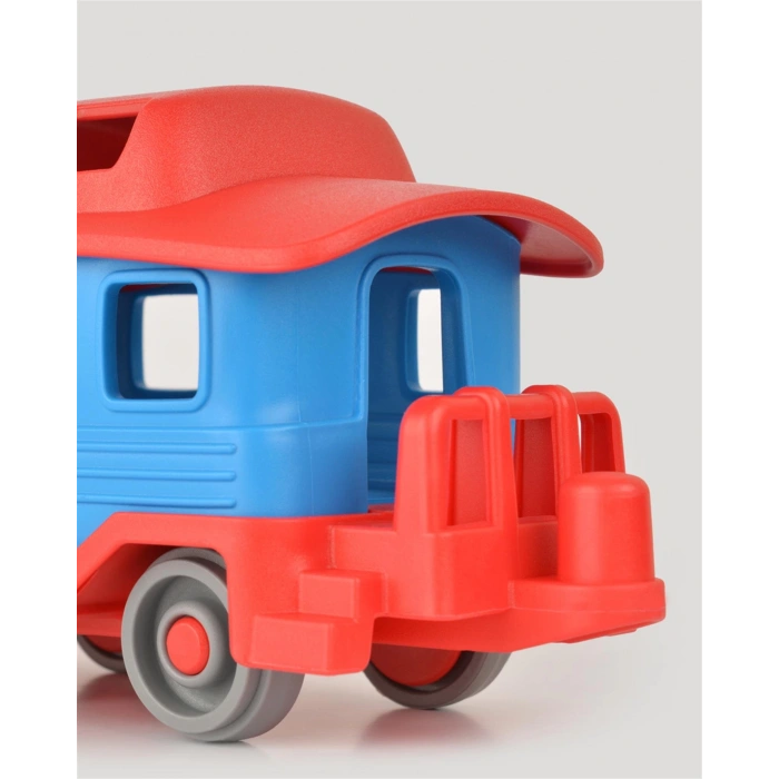Lüx Çuf Çuf Tren Seti - Plastik Tren - Kırılmaz Oyuncak - Kırılmaz Tren - Tren Oyuncakları - Tren Setleri