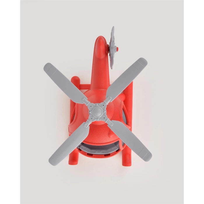 Lüx Kırmızı Büyük Helikopter - Plastik Helikopter - Kırılmaz Oyuncak - Kırılmaz Helikopter - Helikopter Oyuncakları - Helikopter Setleri