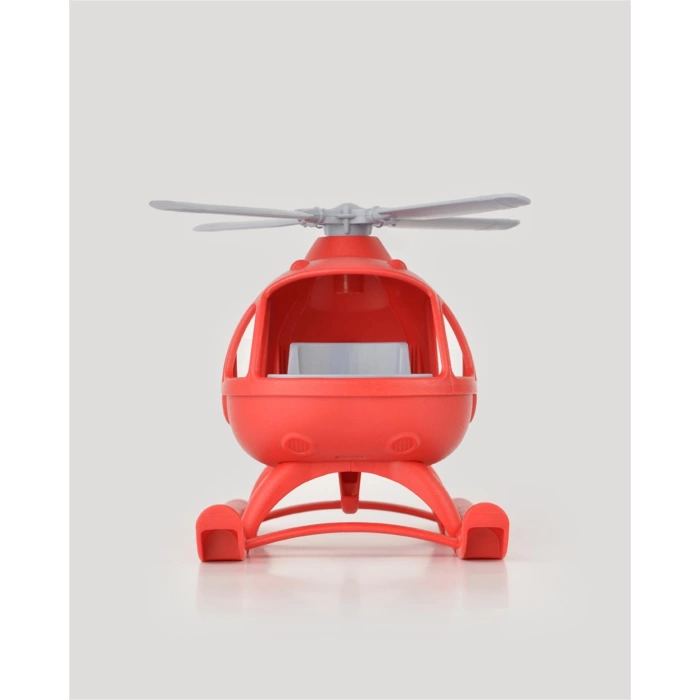 Lüx Kırmızı Büyük Helikopter - Plastik Helikopter - Kırılmaz Oyuncak - Kırılmaz Helikopter - Helikopter Oyuncakları - Helikopter Setleri