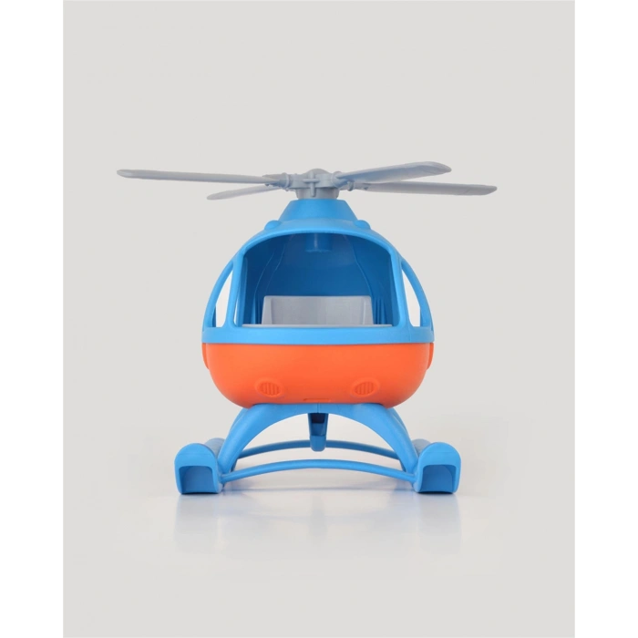 Lüx Mavi Büyük Helikopter - Plastik Helikopter - Kırılmaz Oyuncak - Kırılmaz Helikopter - Helikopter Oyuncakları - Helikopter Setleri